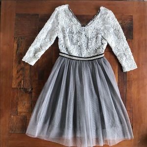 NWOT RYU ModCloth Tulle Grey Tutu Dress